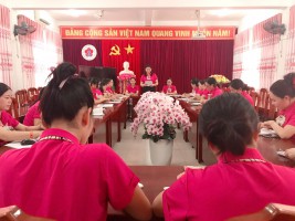 CHI BỘ TRƯỜNG MẦM NON KỲ THỊNH SINH HOẠT CHI BỘ THƯỜNG KỲ THÁNG 5 NĂM 2025