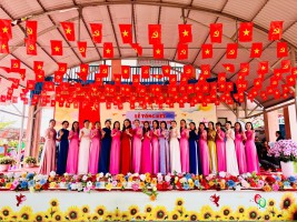 TRƯỜNG MẦM NON KỲ THỊNH TỔ CHỨC LỄ TỔNG KẾT NĂM HỌC 2025 - 2026 VÀ LỄ RA TRƯỜNG CHO TRẺ 5 TUỔI